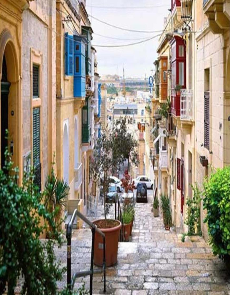 Charming Town House In Cospicua, Valperga Rooms Exterior foto